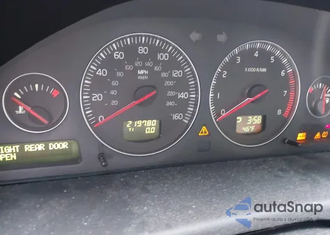 2007 Volvo S60 2.5T z USA, uszkodzony, nr VIN YV1RH592272632511